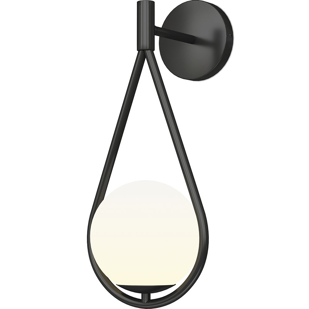 Wandlamp Zwart - Globe - Tear image 8