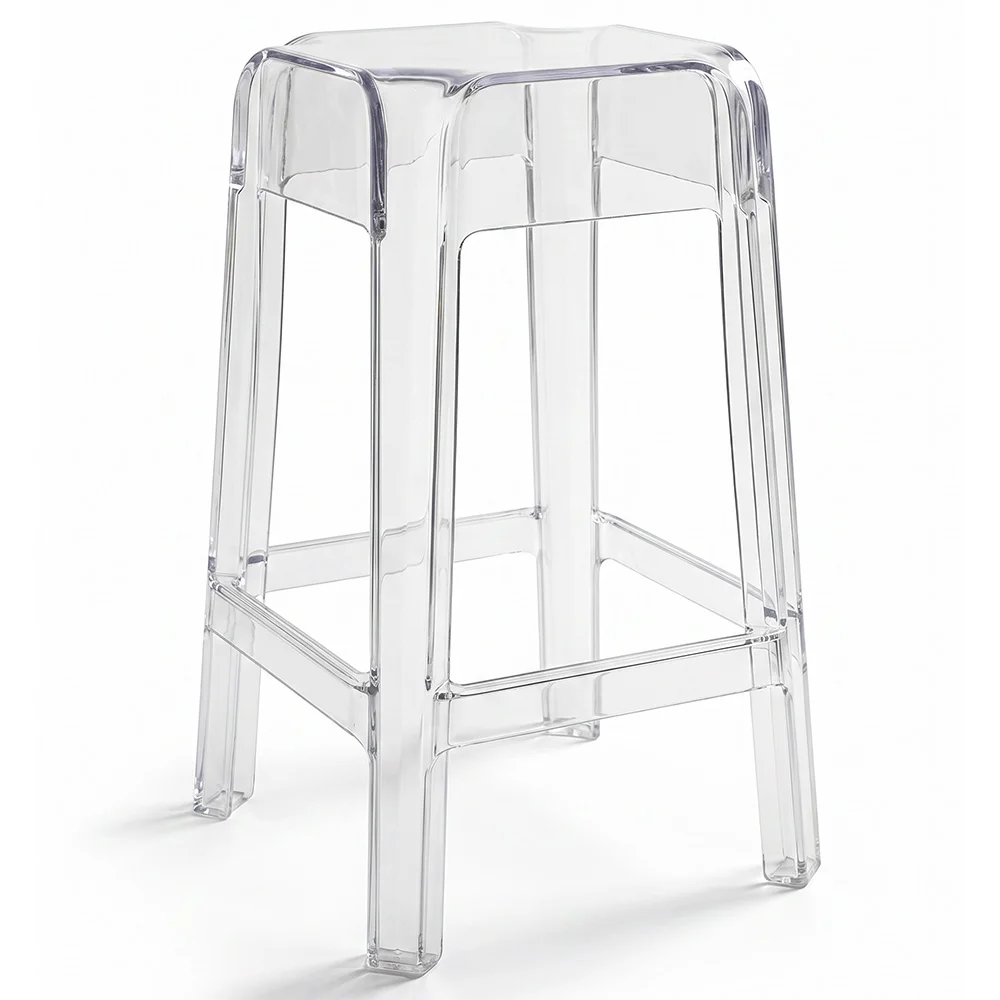 Transparante Design Kruk - 65cm - Victoria Queen image 8