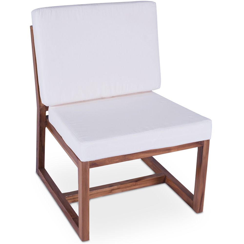 Houten Lounge Stoel - Boho Bali Stijl Design Stoel - Glan image 8