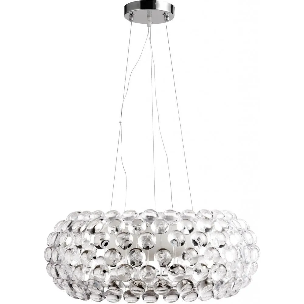 Plafondlamp - Hanglamp Kristallen Ballen - 50cm - Savoni image 8