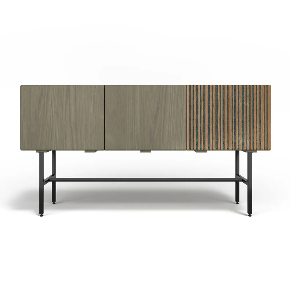 Houten Dressoir - Vintage Design - 2 deuren - Calabri image 8