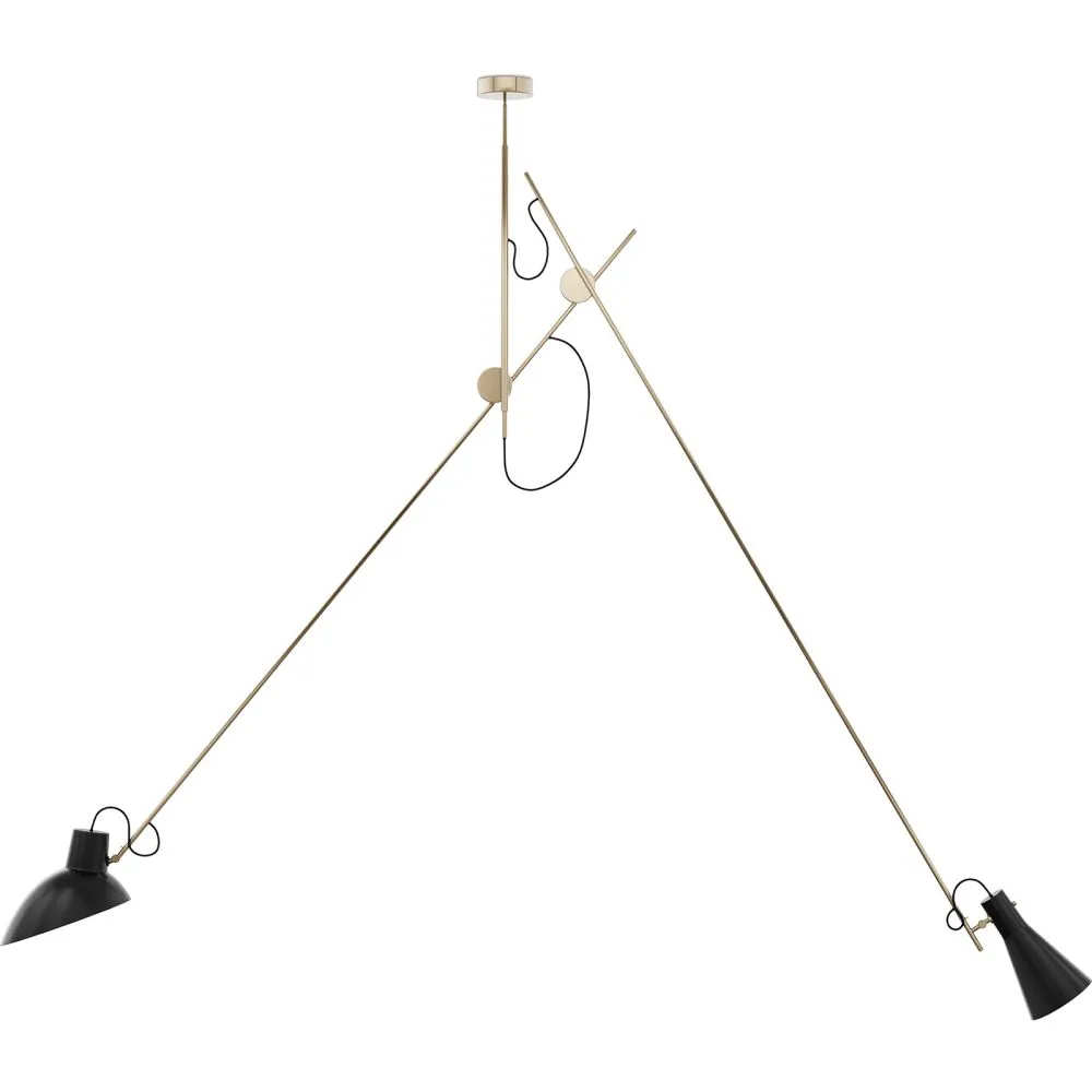 Flexo Plafondlamp - Hanglamp - 2 armen - Pats image 8