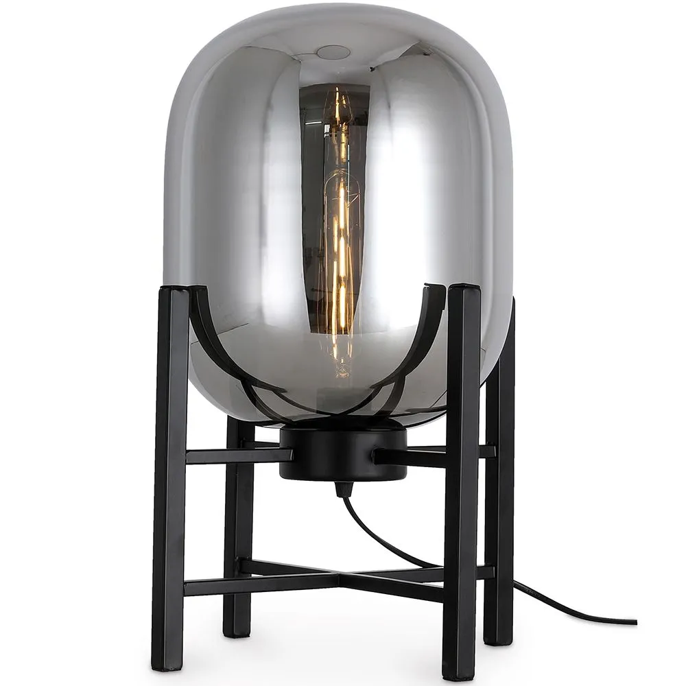 Tafellamp - Design Woonkamerlamp - Grau image 8