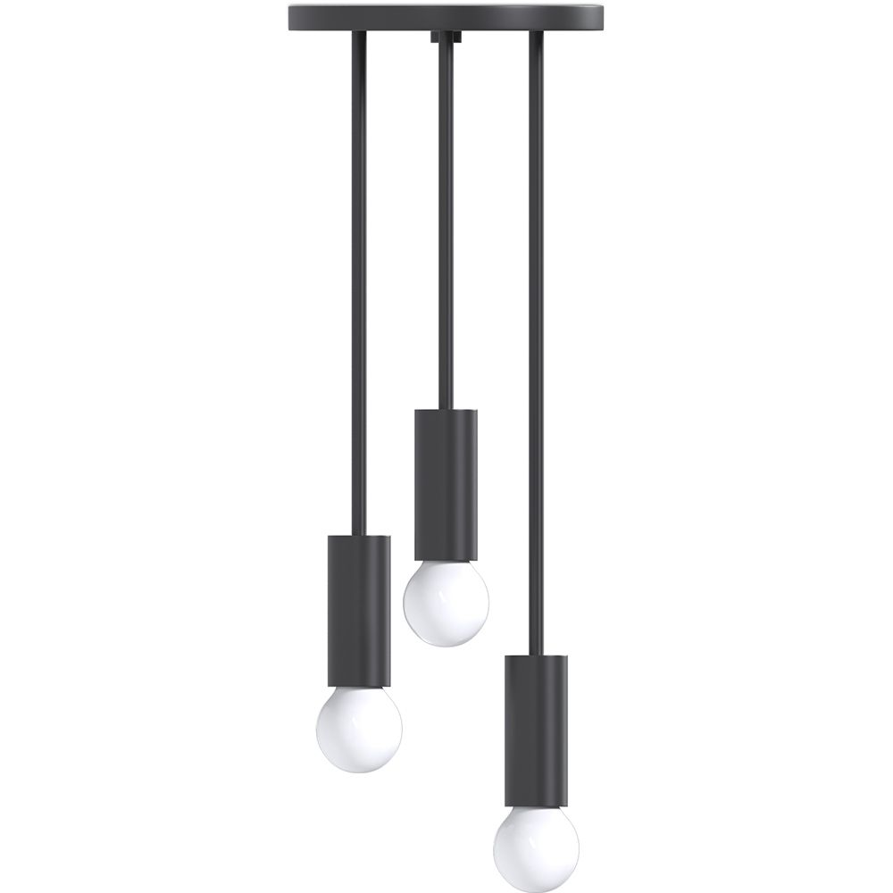 Designer Plafondlamp - Hanglamp - 3 armen - Troy image 8