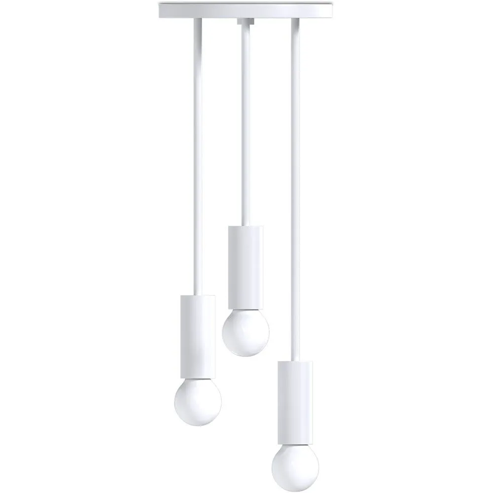 Designer Plafondlamp - Hanglamp - 3 armen - Troy image 8