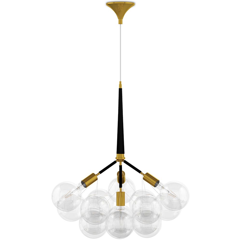 Plafondlamp Kristallen Bollen - Design Hanglamp - 12 Bollen - Glaub image 8