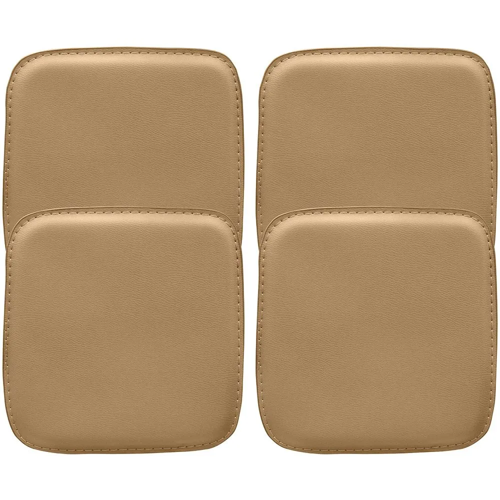 Set van 4 Magnetische Kussens voor Vierkante Zitstoel – Imitatieleer – Stylix image 8