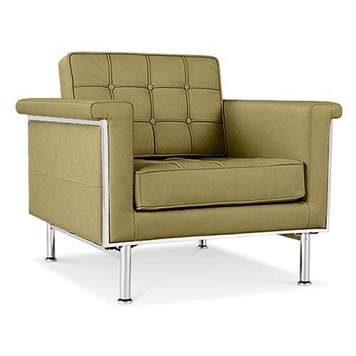 Fauteuil met armleggers - Gestoffeerd in kunstleer - Town image 8
