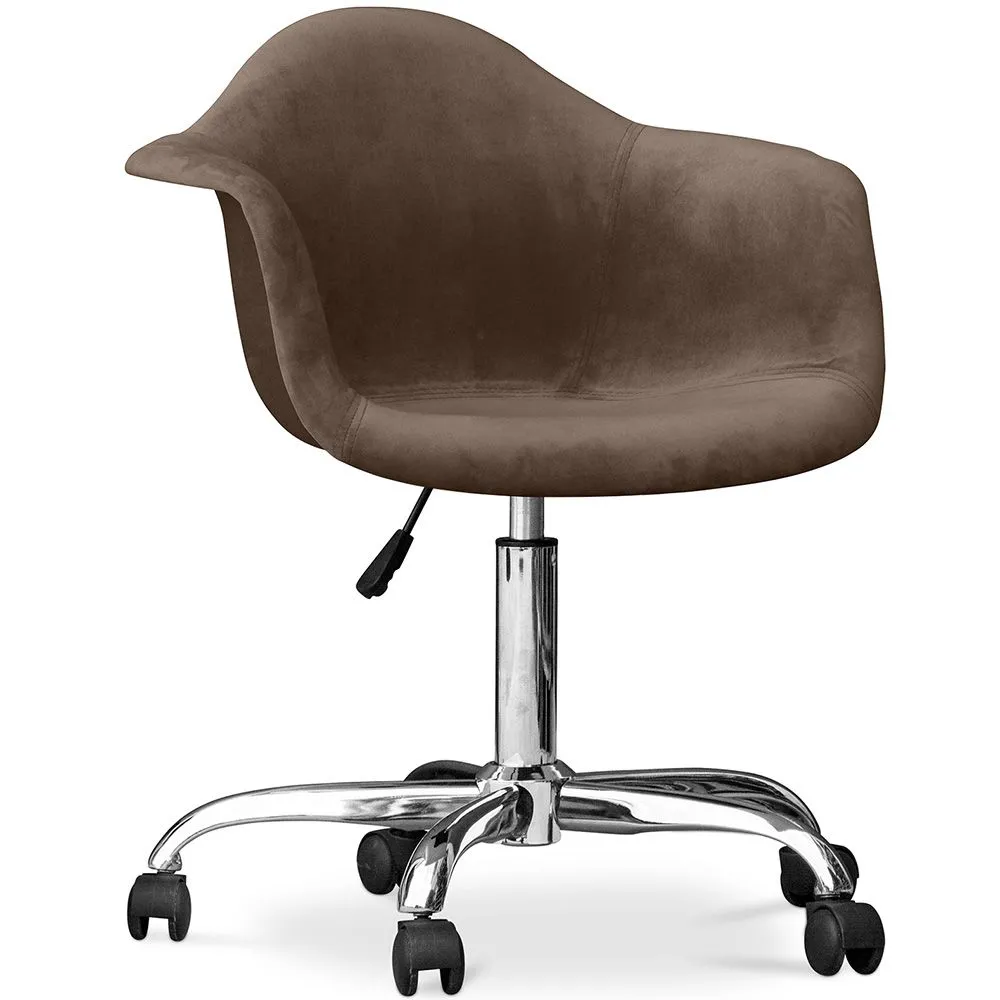 Bureaustoel met Armleuningen - Bureaustoel met Wielen - Grev image 8