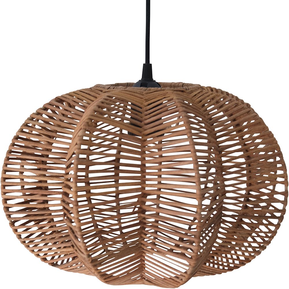 Rotan plafondlamp - Hanglamp Boho Bali Design - Pya image 8