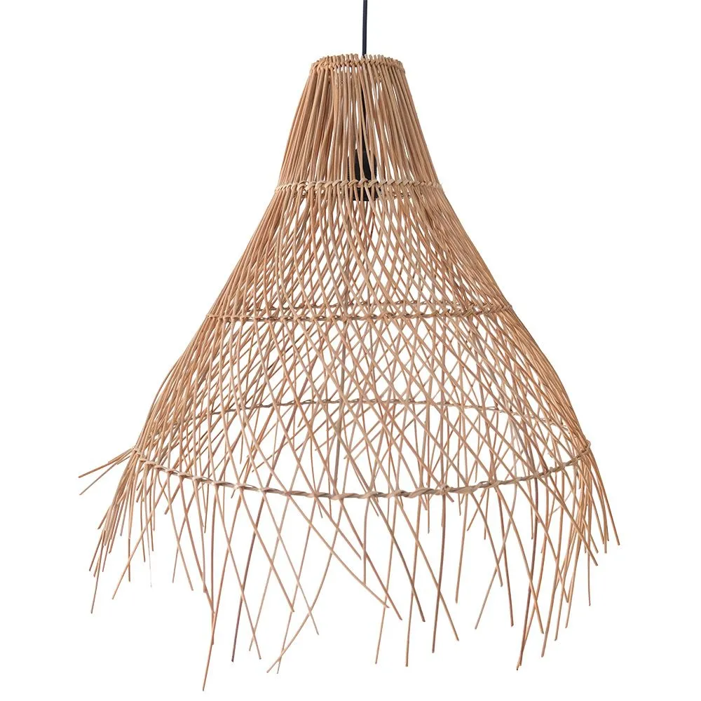 Rotan plafondlamp - Hanglamp Design Boho Bali - Trui image 8