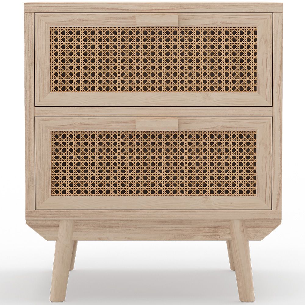 Nachtkastje - Boho Bali Stijl - Hout -Treys image 8