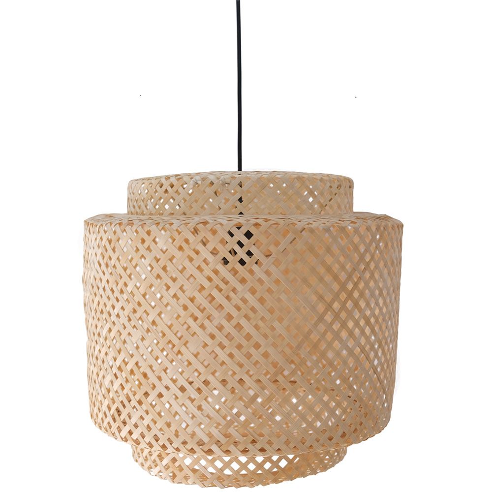 Bamboe Plafondlamp - Hanglamp - Boho Bali Design - Hya image 8