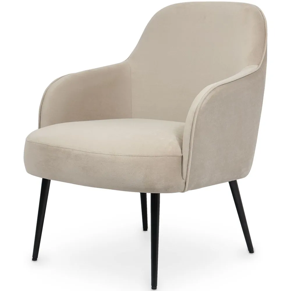 Fluwelen beklede fauteuil - Hyra image 8