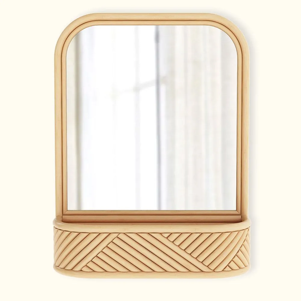 Wandspiegel met Rieten Frame - Bali Boho Stijl - Amara image 8