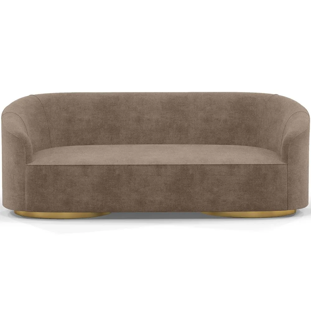 Sofa met 3/4 zitplaatsen - Bekleed met fluweel - Herina image 8