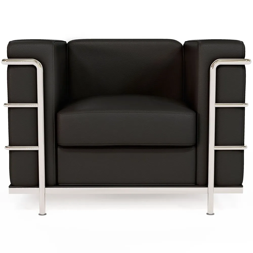 Design fauteuil - Gestoffeerd met veganistisch leer - Lecur image 8