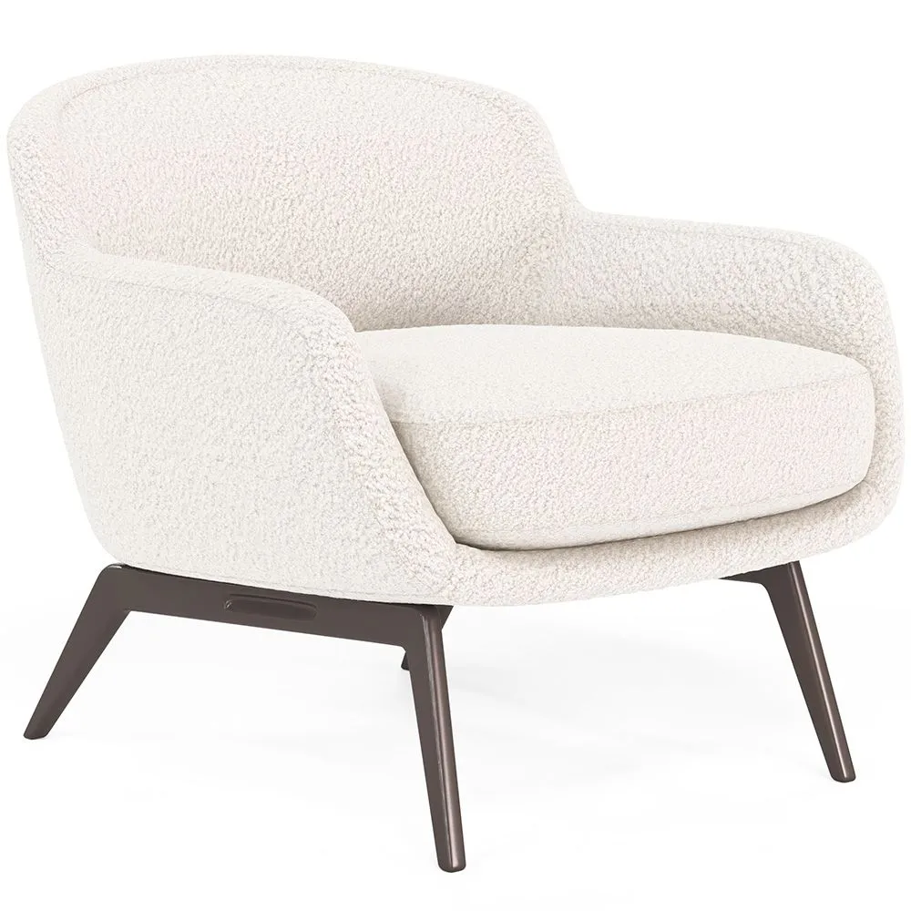 Bouclé beklede fauteuil - Jenna image 8