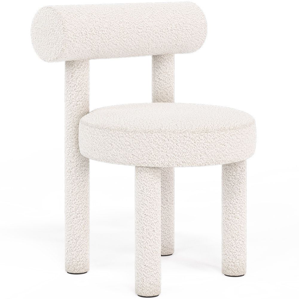 Eetkamerstoel - Bekleed met bouclé stof - Rhys image 8
