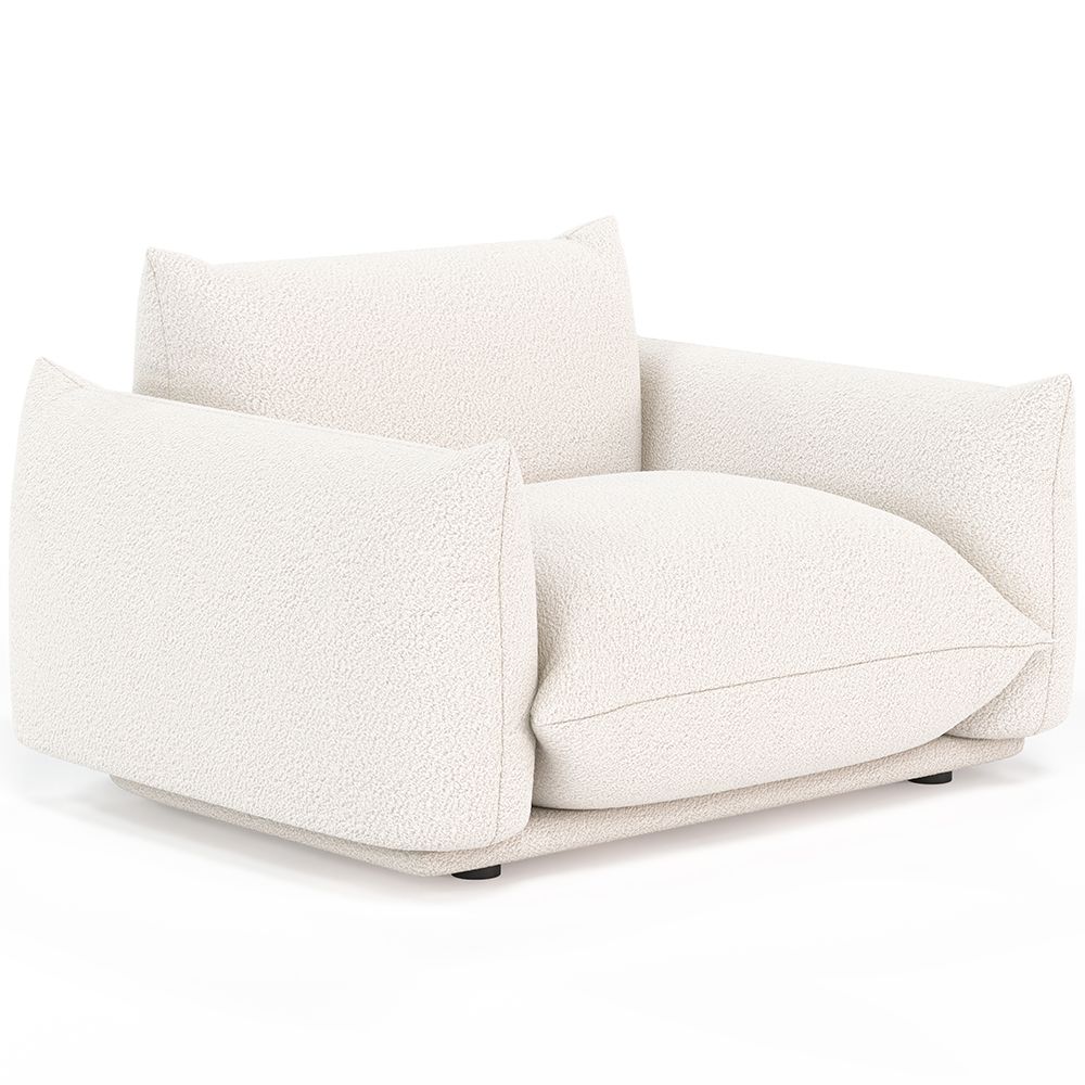 Fauteuil - Gestoffeerd met Bouclé Stof - Wers image 8