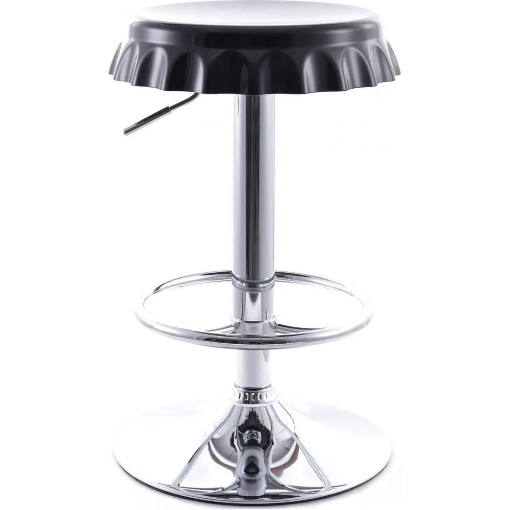 Draaibare barkruk - Metalen ontwerp - Fles image 8