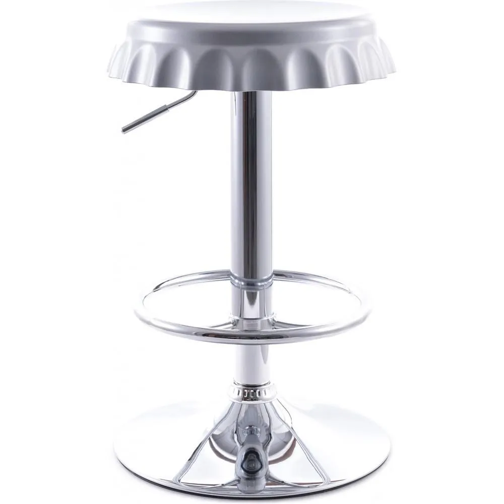 Draaibare barkruk - Metalen ontwerp - Fles image 8