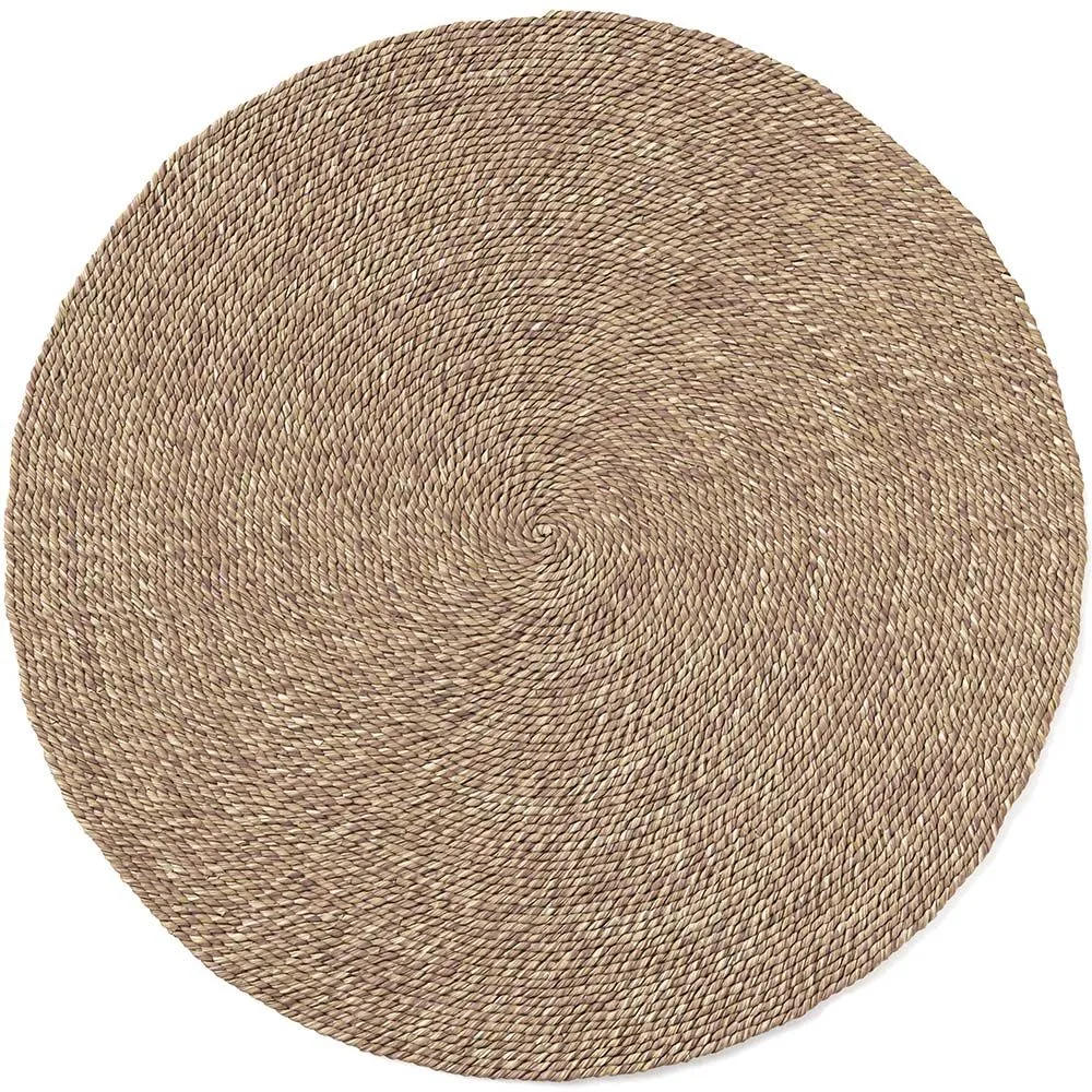 Ronde juten tapijt - Boho Bali - 120 CM - Yuri image 8