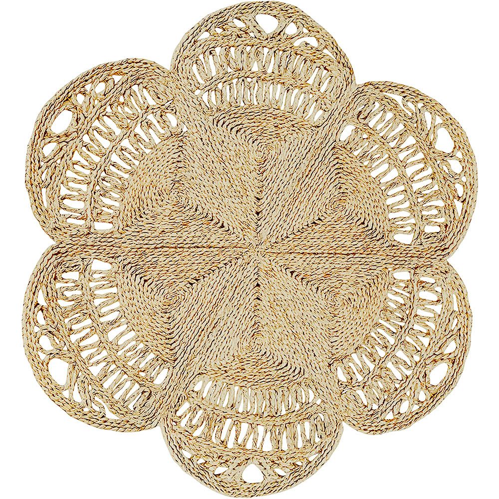 Ronde juten tapijt - Boho Bali - 120 CM - Niluh image 8