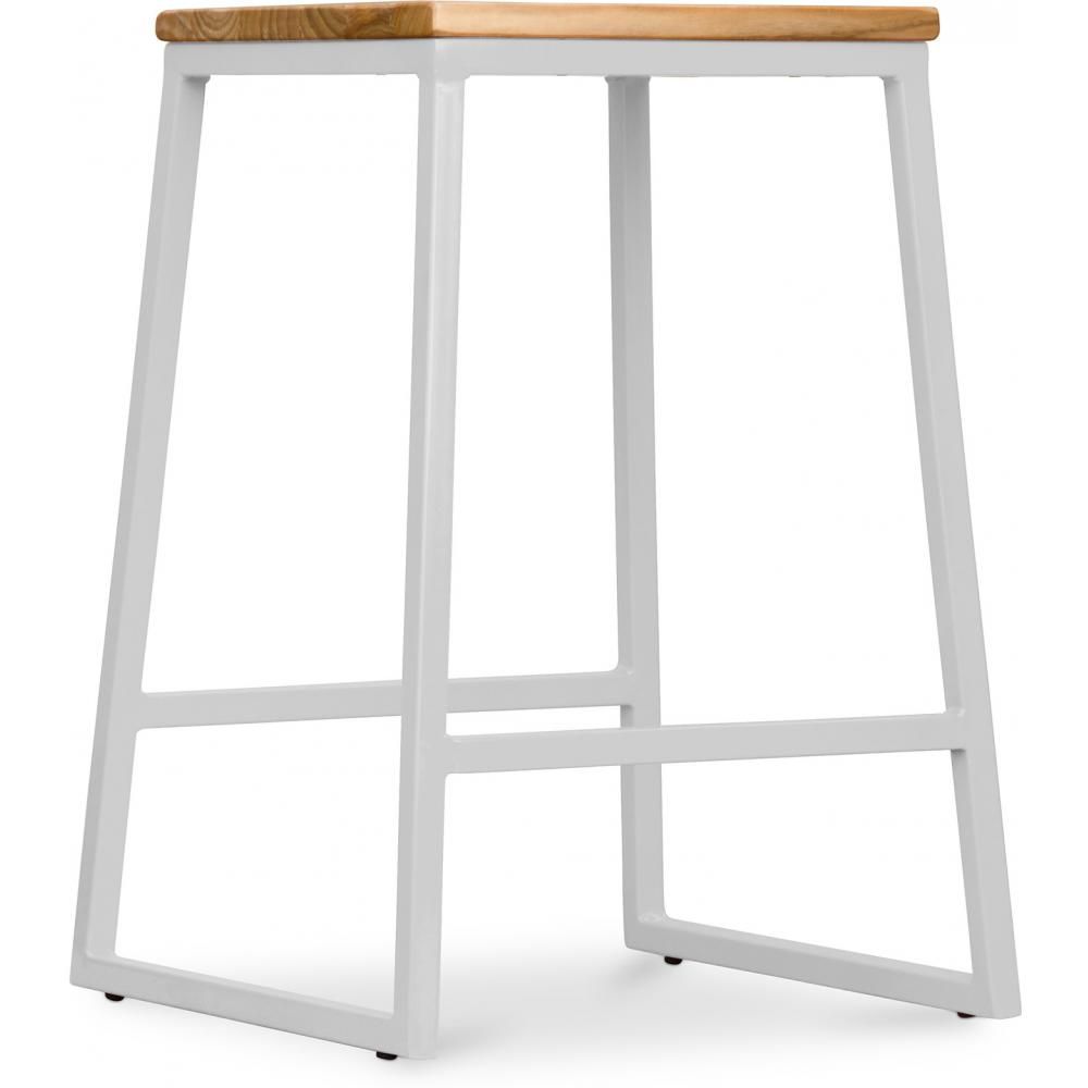 Barkruk industrieel ontwerp - hout en metaal - 60cm - Big Boy image 8