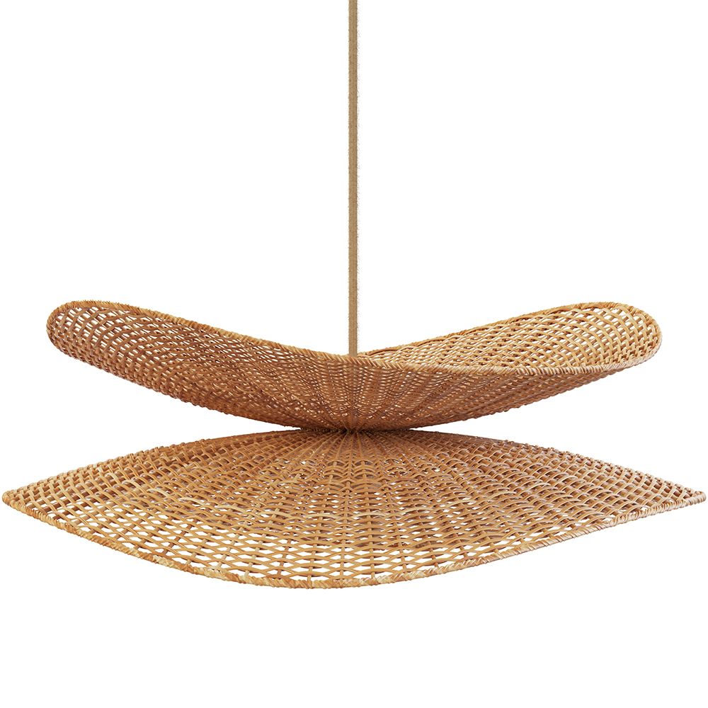 Hangende Rieten Lamp - Boho Bali - Buju image 8