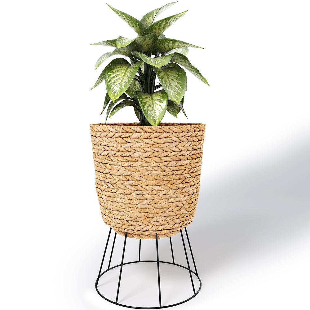 Ronde Vloerplantenbak - Boho-stijl - 46 CM - Firna image 8