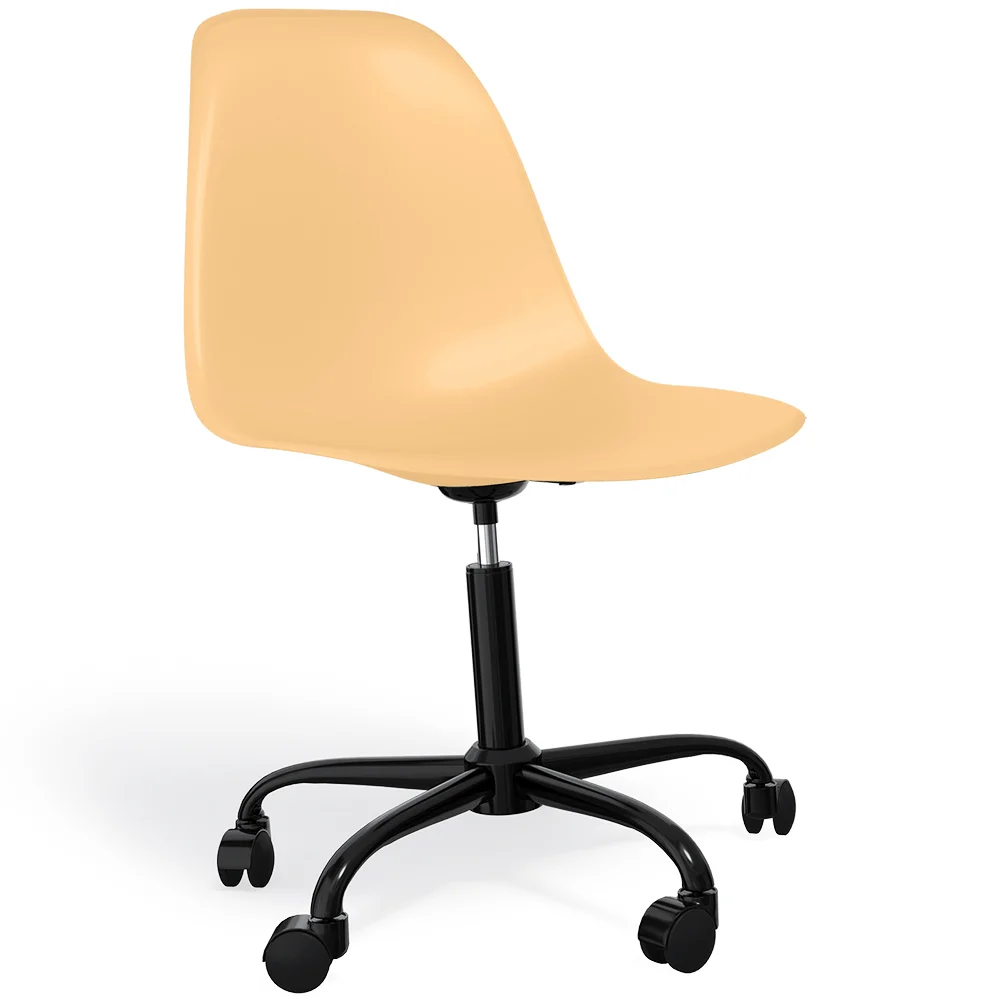 Kantoorstoel - Bureaustoel met wielen - Zwart frame - Denisse image 8