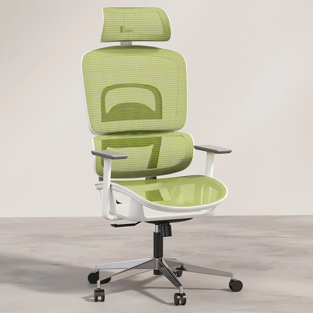 Ergonomisk kontorstol med hjul og armlener - Keys image 8