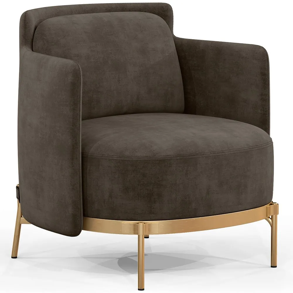 Design Fauteuil - Bekleed met Fluweel - Terrec image 8