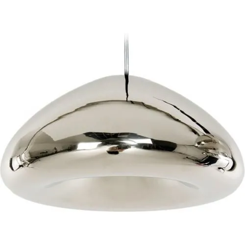 Plafondlamp - Hanglamp - Verchroomd Metaal - 30 cm - Nullify image 8