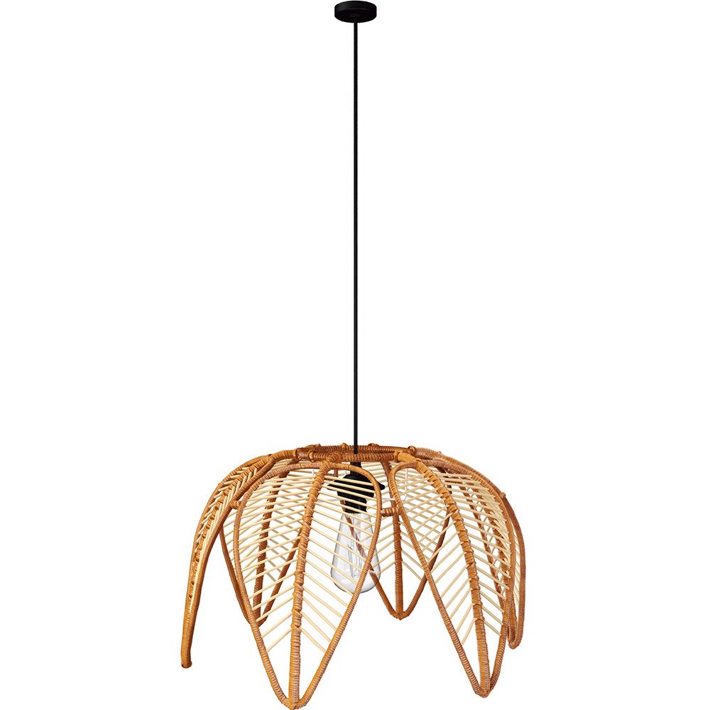 Rieten Plafondlamp - Boho Bali-stijl - Cardenia image 8