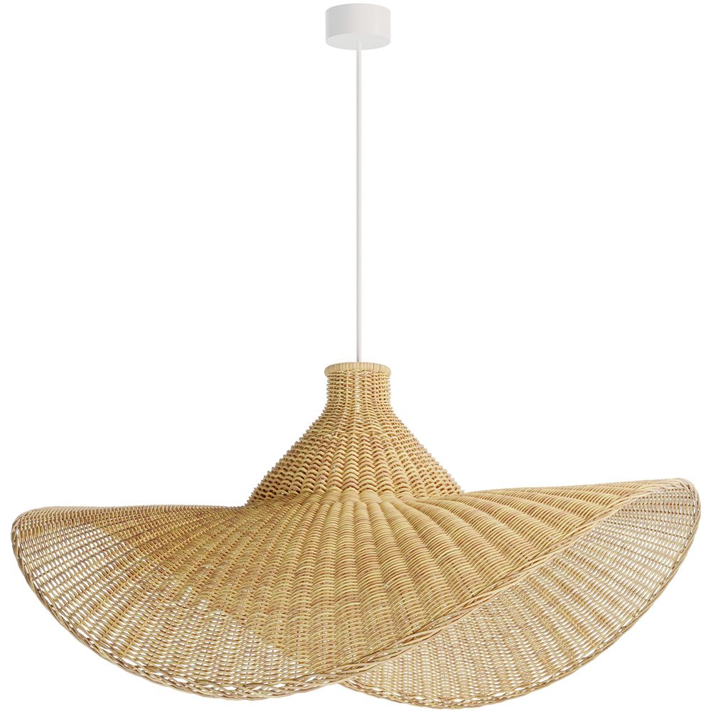 Rieten Plafondlamp - Boho Bali-stijl - Sona image 8