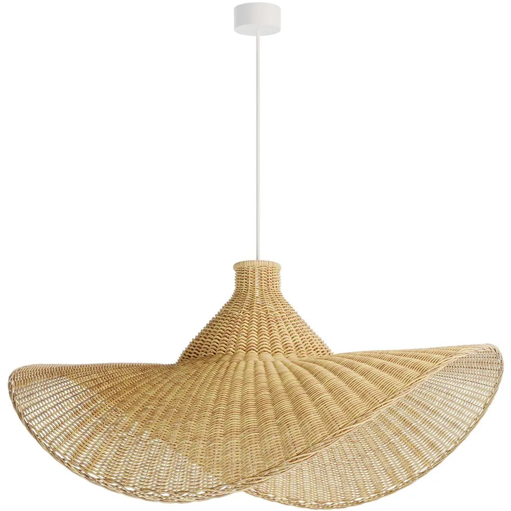 Rieten Plafondlamp - Boho Bali-stijl - Sona image 8
