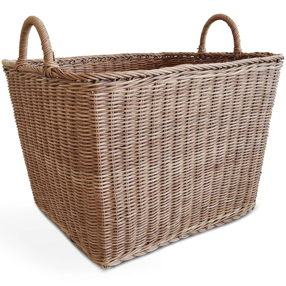Rieten Mand met Handvatten - 45x35CM - Luisa image 8