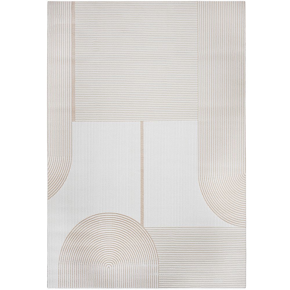 Groot Tapijt met Eigentijds Modern Ontwerp - Beige (290x200 cm) - Dhoka image 8