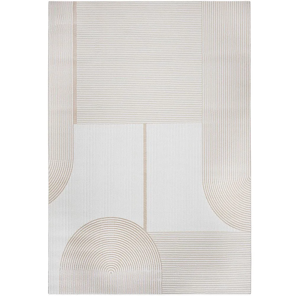 Groot Tapijt met Eigentijds Modern Ontwerp - Beige (290x200 cm) - Dhoka image 8