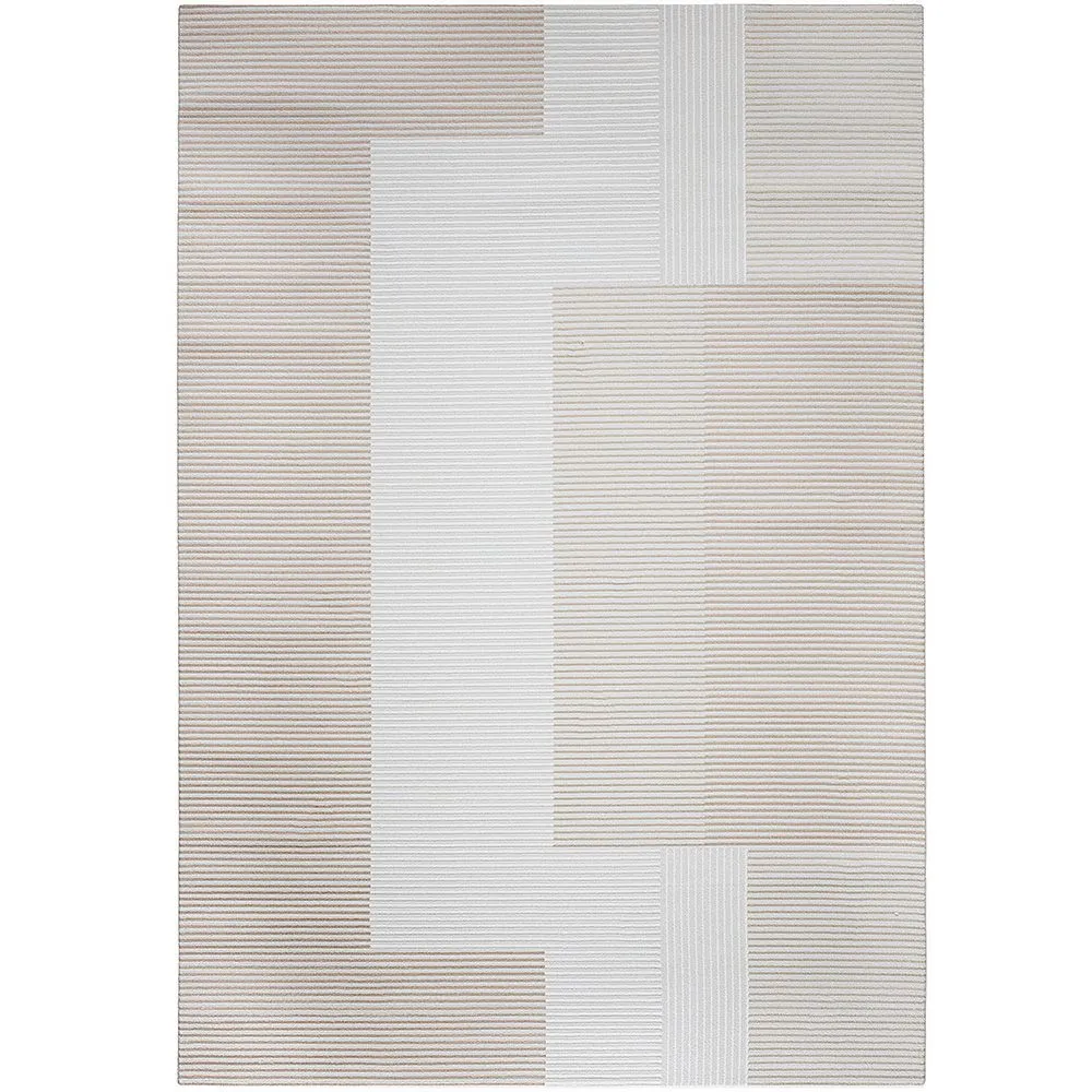 Groot Tapijt met Eigentijds Modern Ontwerp - Beige (290x200 cm) - Loru image 8
