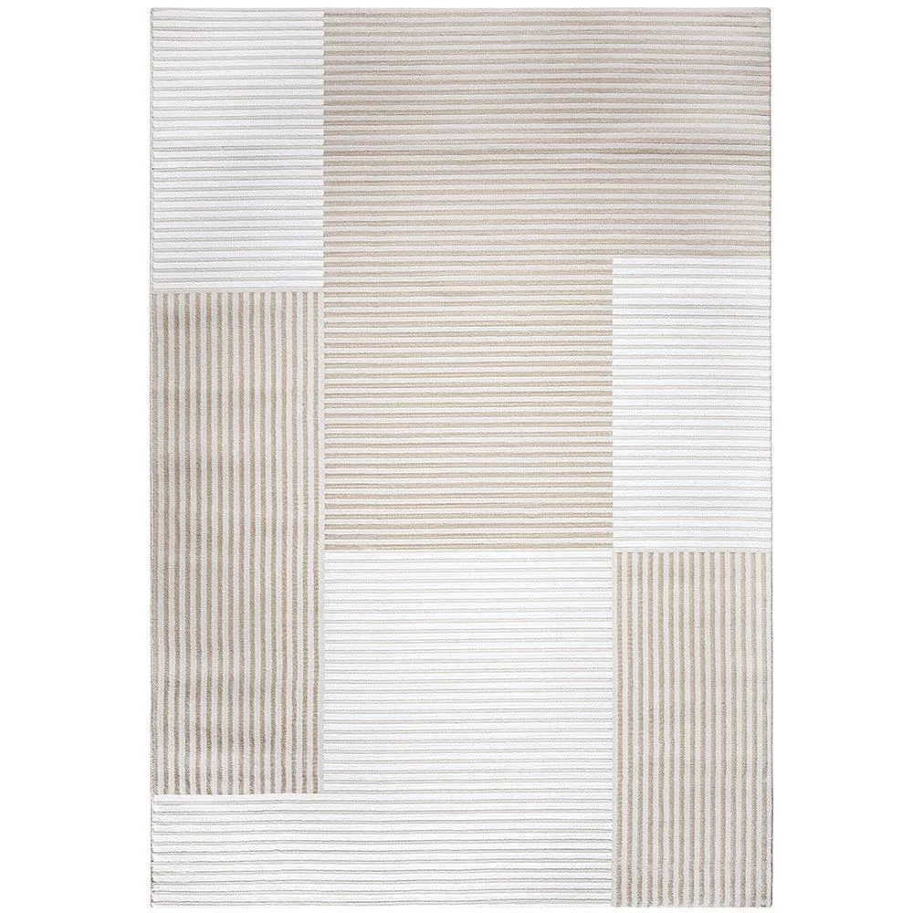 Groot Tapijt met Eigentijds Modern Ontwerp - Beige (290x200 cm) - Layra image 8
