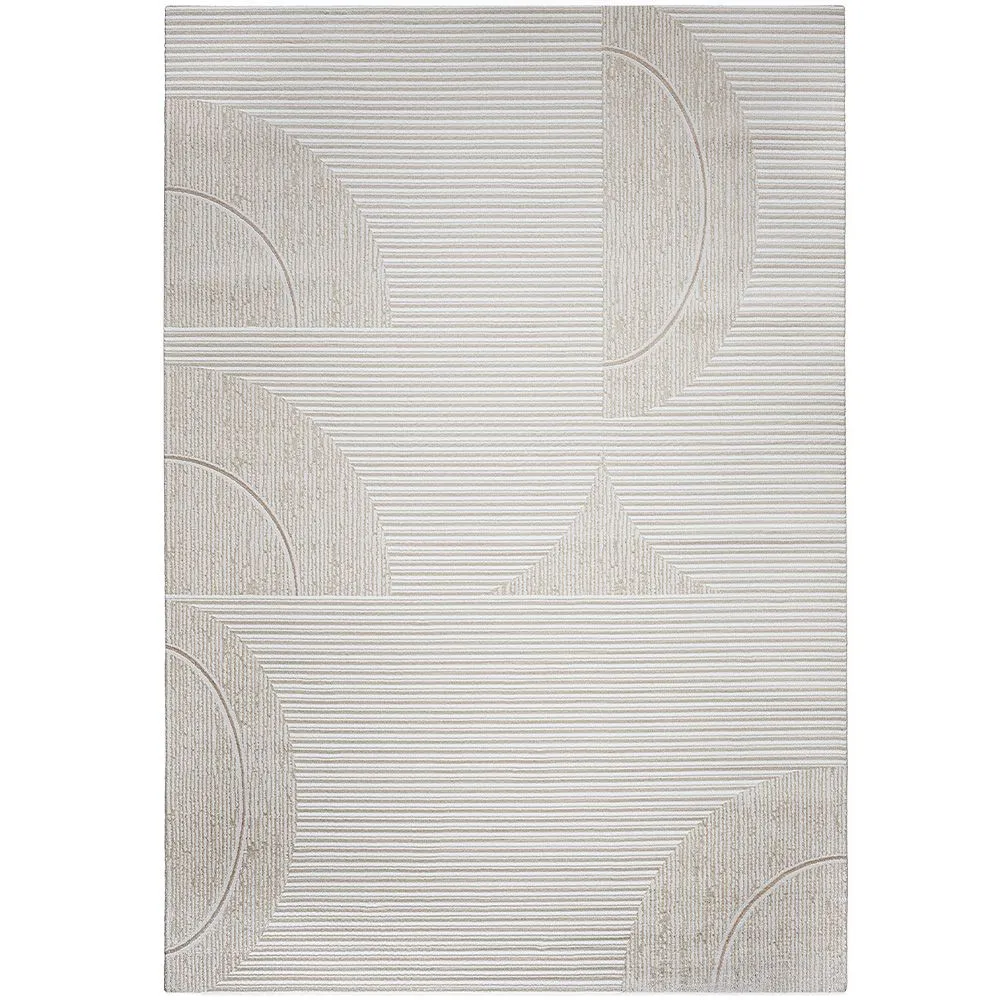 Groot Tapijt met Eigentijds Modern Ontwerp - Beige (290x200 cm) - Urma image 8