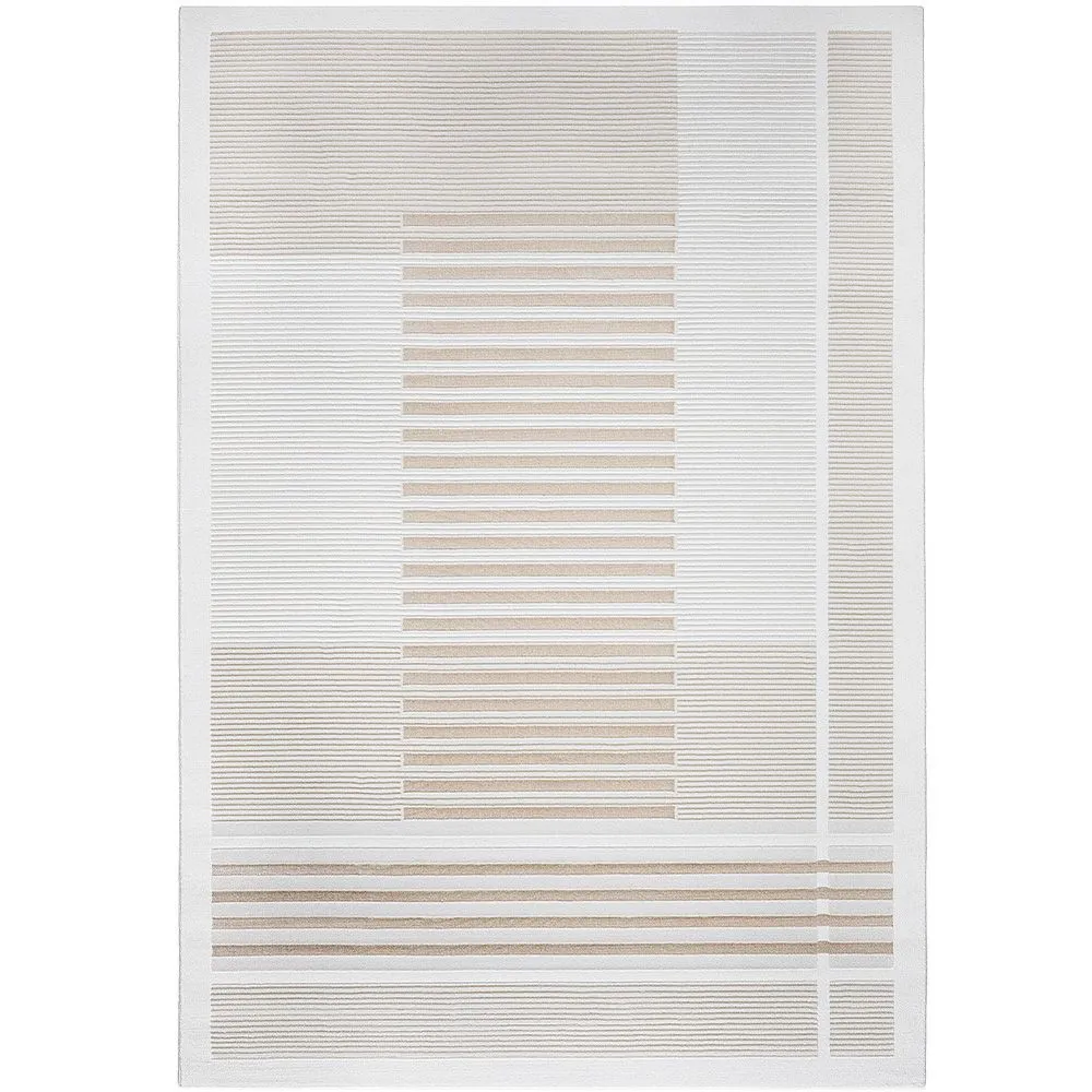 Groot Tapijt met Eigentijds Modern Ontwerp - Beige (290x200 cm) - Verla image 8