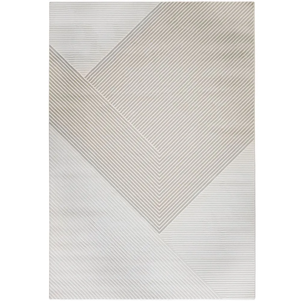 Groot Tapijt met Eigentijds Modern Ontwerp - Beige (290x200 cm) - Escara image 8