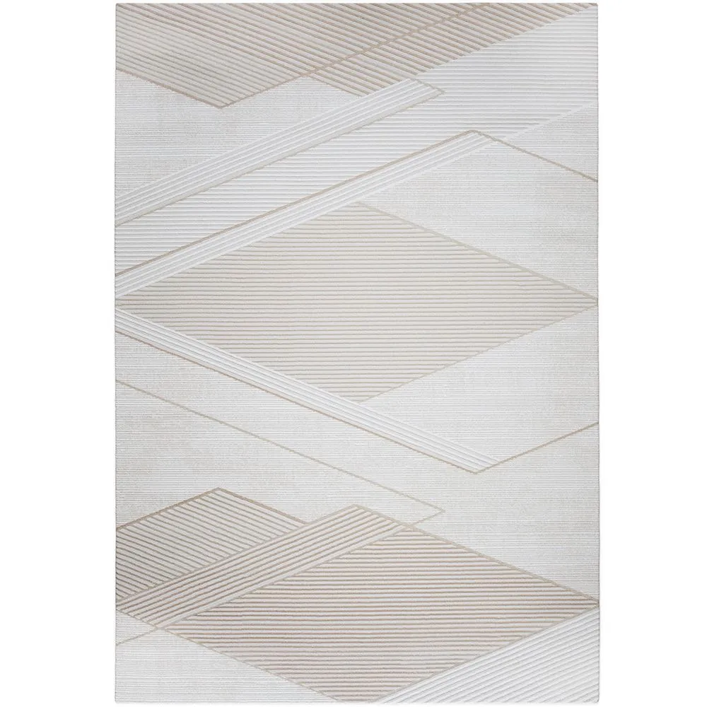 Groot Tapijt met Eigentijds Modern Ontwerp - Beige (290x200 cm) - Utana image 8