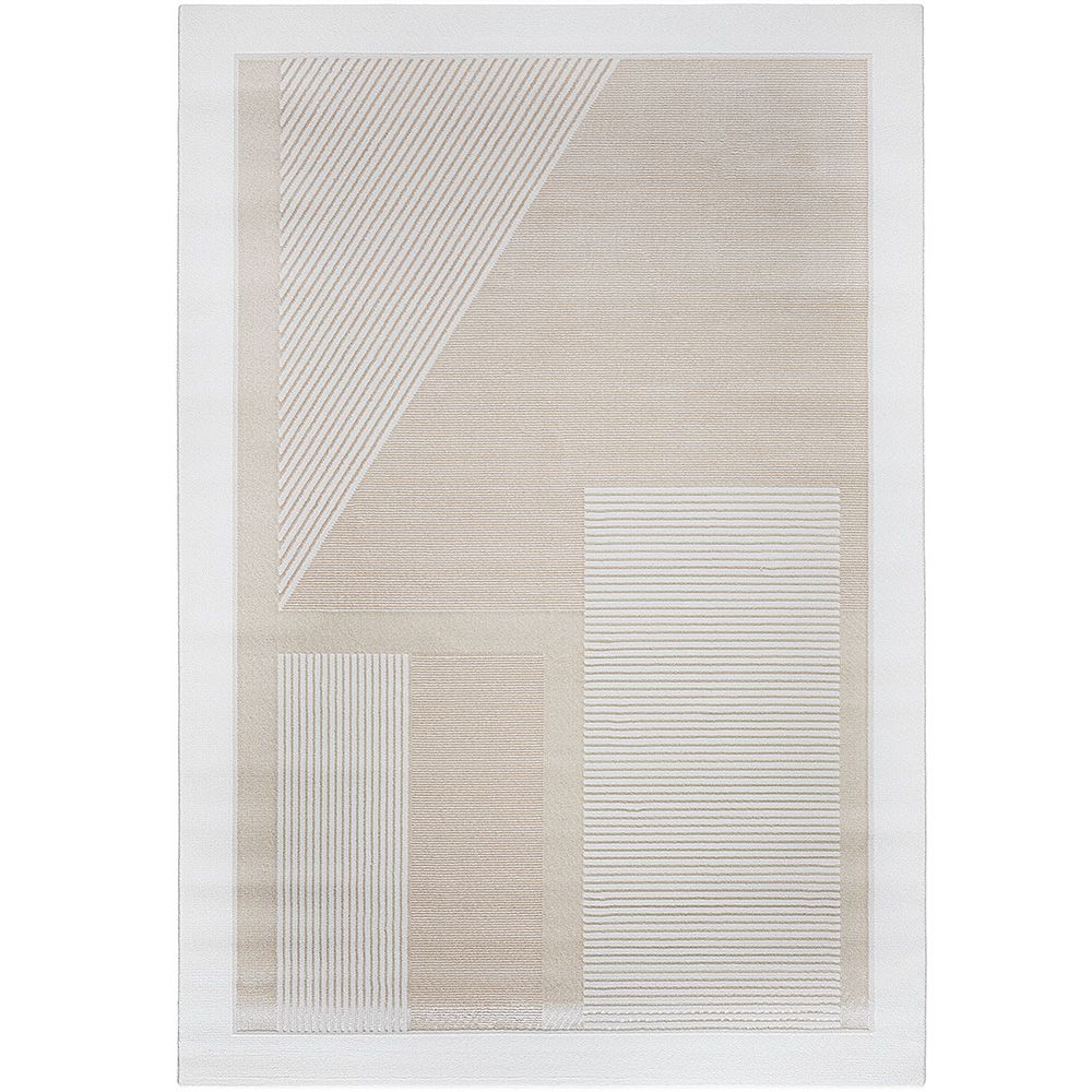 Groot Tapijt met Eigentijds Modern Ontwerp - Beige (290x200 cm) - Terna image 8