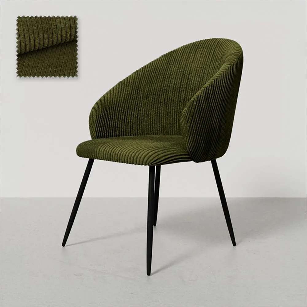 Eetkamerstoel Bekleed met Fluweel - Brugges image 8