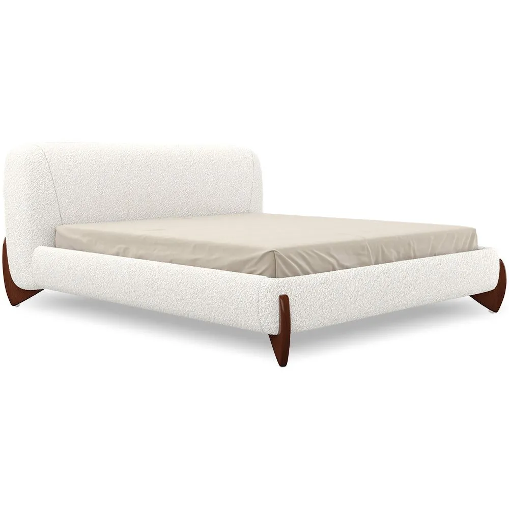 Tweepersoonsbed 160x200 CM Bed - Bekleed met Bouclé Stof - Dream image 8